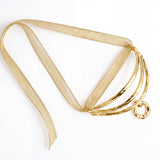 Gargantilla Choker Lubos Hole Gold