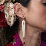 Pendientes Mr Ivory Coral