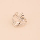 Anillo Wild Feather Silver