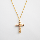 GARGANTILLA CROSS ELLAS GOLD