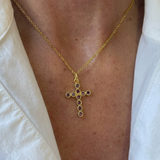 GARGANTILLA CROSS ELLAS GOLD