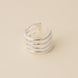 ANILLO TRIPLE LUBOS SILVER