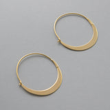 Pendientes Aros Hula Hoop Gold