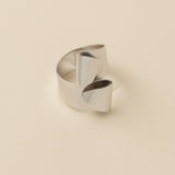 ANILLO DOUBLE WAVES SILVER