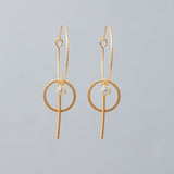 PENDIENTES CIRCLE ZIRCONIUM