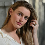 Pendientes middle gold