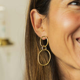 PENDIENTES OLYMPIA CIRCLE