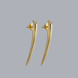 Pendientes tusk gold