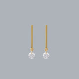 PENDIENTES ICE BAR GOLD