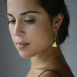 Pendientes plumb gold