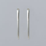 Pendientes tusk silver