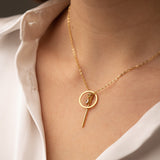 GARGANTILLA CIRCLE ZIRCONIUM