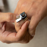 ANILLO DOUBLE WAVES SILVER