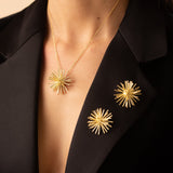 BROCHE ECHINUS SILVER