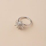 ANILLO MINI ECHINUS SILVER