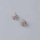 PENDIENTES MINI ECHINUS SILVER