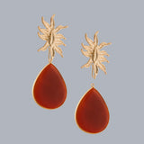 PENDIENTES DAYLILY STONE