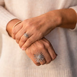 ANILLO MINI ECHINUS SILVER