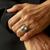 Anillo velvet 12 silver