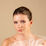 PENDIENTES COMET INTERSTELLAR GOLD