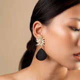 PENDIENTES DAYLILY STONE