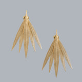 PENDIENTES PALM LEAVES