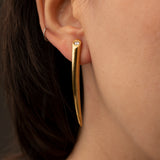 Pendientes tusk gold