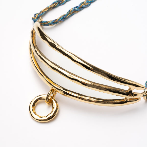 Gargantilla Choker Lubos Hole Gold