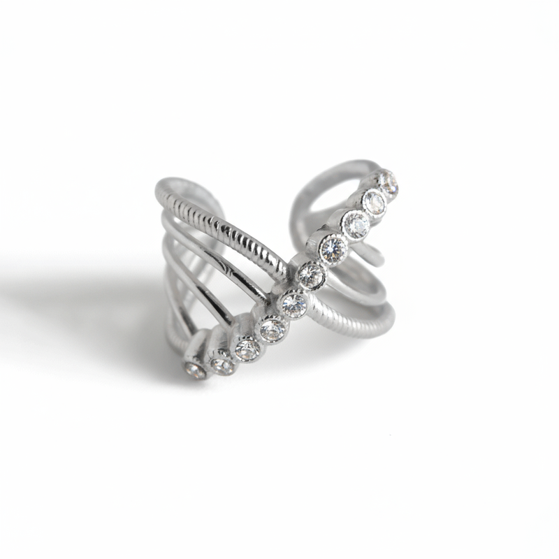 EARCUFF EUGENIA SILVER
