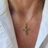 GARGANTILLA CROSS ELLAS GOLD