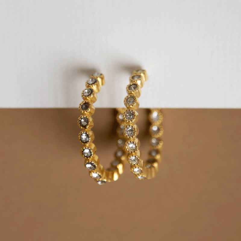 PENDIENTES CRISTINA GOLD