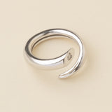 Anillo Tusk Silver