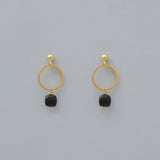 PENDIENTES ONYX CUSHION